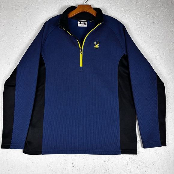 Spyder Other - Spyder Men’s XL Blue Outbound 1/2 Zip Long Sleeve Pullover  Jacket